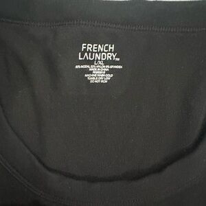 French Laundry Seamless Black Apparel